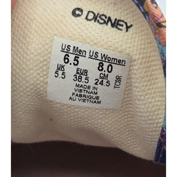 Vans x Disney Aladdin Princess Jasmine Sneakers Womens Size 8 Men's Sz 6.5 - Picture 9 of 9
